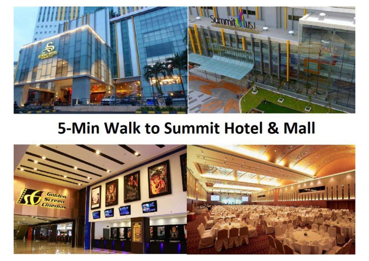Subang City Residence, 8-9 Pax With Balcony, Walking Distance To Summit, 5Min To Sunway Субанг Джая Екстериор снимка